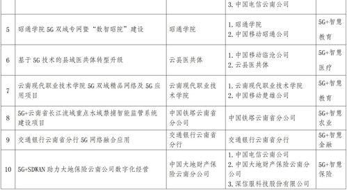 剑川一项目入选云南5g融合应用标杆示范项目